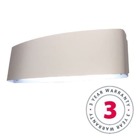 Pestwest Usa Llc PestWest Mantis Sirius Decorative Discreet Commercial Fly Light - White 125-000373